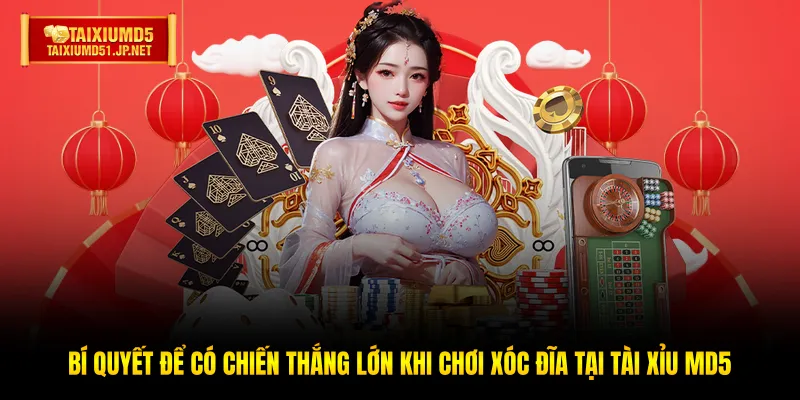 Bí quyết để có chiến thắng lớn khi chơi Xóc Đĩa tại Tài Xỉu MD5